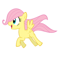 Size: 894x894 | Tagged: safe, artist:landboom, derpibooru import, fluttershy, pegasus, pony, g4, female, filly, filly fluttershy, foal, simple background, solo, transparent background, vector, younger