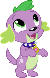 Size: 3000x4726 | Tagged: safe, artist:cloudy glow, derpibooru import, spike, spike the regular dog, dog, equestria girls, g4, cute, male, simple background, solo, spikabetes, transparent background, vector