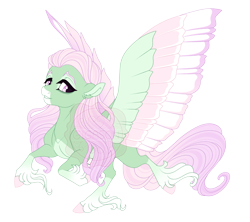 Size: 4500x4000 | Tagged: safe, artist:gigason, derpibooru import, oc, oc only, oc:mariposa lily, pegasus, pony, absurd resolution, coat markings, colored hooves, colored pinnae, colored wings, colored wingtips, facial markings, feminine stallion, grid adoptable, hooves, lidded eyes, long feather, long fetlocks, magical lesbian spawn, male, multicolored wings, obtrusive watermark, offspring, pale belly, parent:clover the clever, parent:fluttershy, pegasus oc, pink eyes, simple background, snip (coat marking), solo, spread wings, stallion, transparent background, unshorn fetlocks, watermark, wings