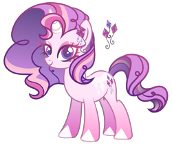 Size: 2785x2355 | Tagged: safe, artist:anno酱w, derpibooru import, oc, oc only, pony, unicorn, adoptable, base used, body markings, cutie mark, eyelashes, eyeshadow, gem, gemstones, horn, jewelry, magical lesbian spawn, makeup, offspring, parent:pinkie pie, parent:rarity, simple background, solo, transparent background