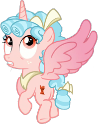 Size: 760x965 | Tagged: safe, derpibooru import, edit, edited screencap, editor:pascalmulokozi2, screencap, cozy glow, alicorn, pony, g4, the ending of the end, alicornified, background removed, cozycorn, female, filly, flying, foal, my little pony: friendship is magic, not a vector, race swap, shocked