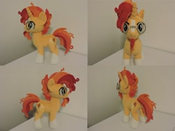 Size: 1597x1199 | Tagged: safe, artist:little-broy-peep, derpibooru import, sunburst, pony, unicorn, g4, horn, irl, photo, plushie, solo