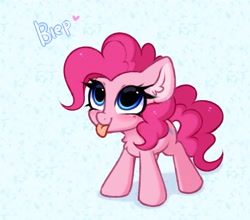 Size: 2073x1827 | Tagged: safe, artist:pesty_skillengton, derpibooru import, pinkie pie, earth pony, pony, g4, :p, ear fluff, ears, female, heart, mare, solo, tongue, tongue out