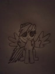 Size: 3060x4080 | Tagged: safe, artist:wkxkxjs, derpibooru exclusive, derpibooru import, rainbow dash, g4, practice drawing, traditional art