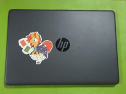 Size: 4000x3000 | Tagged: safe, artist:dingopatagonico, derpibooru import, sunburst, pony, g4, book, computer, irl, laptop computer, magic, photo, sticker