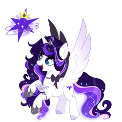 Size: 1280x1280 | Tagged: safe, artist:dixieadopts, derpibooru import, oc, oc:luminous grace, alicorn, pony, female, mare, simple background, solo, transparent background