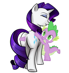 Size: 826x868 | Tagged: safe, anonymous artist, derpibooru import, edit, edited screencap, screencap, rarity, spike, dragon, pony, unicorn, g4, beautiful, beautiful eyes, beautiful hair, beautisexy, best friend, best friends, butt, butt touch, cute, duo, duo male and female, excited, excitement, eyes closed, female, friend, friends, fun, funny, hand on butt, hilarious, hug, in love, love, male, mare, not a vector, pervert, plot, pretty, rear view, rearity, sexy, shipping, simple background, smiling, sparity, straight, white background