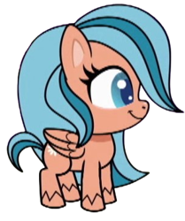 Size: 304x364 | Tagged: safe, artist:luckydog416, derpibooru import, edit, edited screencap, screencap, pegasus, pony, g4.5, my little pony: pony life, animation error, background removed, female, mare, not a vector, orange zest, race swap, simple background, transparent background