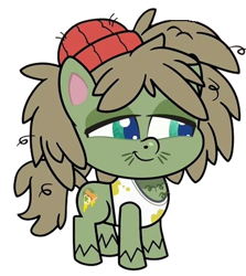 Size: 419x469 | Tagged: safe, artist:luckydog416, derpibooru import, edit, edited screencap, screencap, dishwater slog, earth pony, pony, g4.5, my little pony: pony life, background removed, male, not a vector, simple background, stallion, transparent background