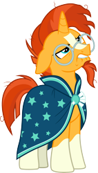 Size: 3000x5274 | Tagged: safe, artist:cloudy glow, derpibooru import, sunburst, pony, the parent map, .ai available, angry, lip bite, simple background, solo, transparent background, vector