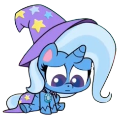 Size: 291x279 | Tagged: safe, artist:luckydog416, derpibooru import, edit, edited screencap, screencap, trixie, pony, unicorn, friendship gems, g4.5, my little pony: pony life, female, mare, simple background, solo, transparent background