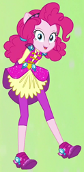 Size: 380x770 | Tagged: safe, artist:supecrossover, derpibooru import, screencap, pinkie pie, human, equestria girls, g4, legend of everfree, clothes, cropped, crystal guardian, female, shoes, solo