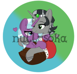 Size: 650x623 | Tagged: safe, artist:null-soka, derpibooru import, idw, king sombra, radiant hope, pony, unicorn, g4, female, hug, male, mare, reformed sombra, ship:hopebra, shipping, simple background, straight, transparent background