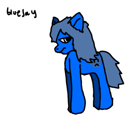 Size: 1000x1000 | Tagged: safe, artist:joyyjay joyous, derpibooru import, oc, oc only, oc:bluejoy, earth pony, pony, simple background, solo, transparent background