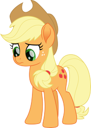 Size: 3000x4198 | Tagged: safe, artist:cloudy glow, derpibooru import, applejack, earth pony, pony, g4, rainbow roadtrip, .ai available, applejack's hat, clothes, cowboy hat, female, hat, mare, movie accurate, simple background, solo, transparent background, vector