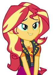 Size: 2448x3464 | Tagged: safe, artist:cutler1228, derpibooru import, edit, edited screencap, screencap, sunset shimmer, human, equestria girls, g4, background removed, female, geode of empathy, magical geodes, not a vector, simple background, solo, transparent background