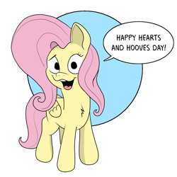 Size: 1380x1380 | Tagged: safe, artist:doodledonutart, derpibooru import, fluttershy, pony, hearts and hooves day, holiday, simple background, solo, valentine's day, white background
