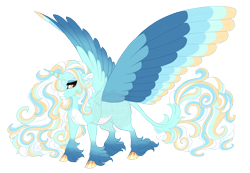 Size: 5200x3600 | Tagged: safe, artist:gigason, derpibooru import, oc, oc only, oc:turquoise sky, alicorn, pony, alicorn oc, coat markings, colored hooves, colored wings, colored wingtips, eyeshadow, facial markings, feminine stallion, golden eyes, gradient hooves, gradient legs, hoof polish, horn, large wings, leonine tail, long mane, long tail, looking away, magical lesbian spawn, makeup, male, male alicorn, male alicorn oc, multicolored wings, obtrusive watermark, offspring, pale belly, parent:oc:wetland, parent:princess celestia, simple background, snip (coat marking), solo, spread wings, stallion, standing, striped horn, tail, transparent background, unshorn fetlocks, watermark, wings