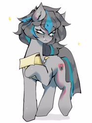 Size: 2649x3543 | Tagged: safe, artist:madiwann, derpibooru import, oc, oc only, oc:silver serenity, earth pony, female, mare, simple background, solo, white background