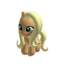 Size: 420x420 | Tagged: safe, artist:snoopsie, derpibooru import, earth pony, pony, 3d, not applejack, roblox, simple background, solo, transparent background