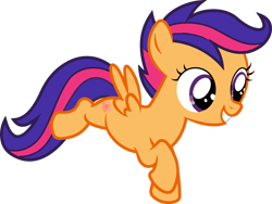 Size: 2992x2255 | Tagged: safe, artist:lizzmcclin, derpibooru import, scootaloo, scootaloo (g3), pegasus, pony, g3, g4, female, filly, foal, g3 to g4, generation leap, simple background, solo, transparent background