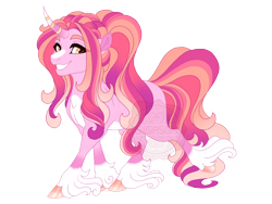 Size: 3600x2700 | Tagged: safe, artist:gigason, derpibooru import, oc, oc:gown galore, pony, unicorn, magical lesbian spawn, offspring, parent:princess cadance, parent:sassy saddles, simple background, solo, transparent background, unshorn fetlocks