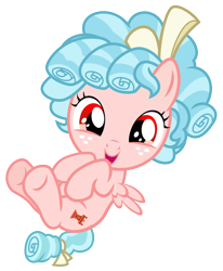 Size: 1642x1992 | Tagged: safe, artist:disneyequestrian2012, derpibooru import, edit, cozy glow, pegasus, pony, g4, cozybetes, cute, female, filly, foal, happy, high res, looking at you, lying down, on back, open mouth, simple background, smiling, solo, transparent background, vector, vector edit, weapons-grade cute