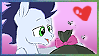 Size: 99x56 | Tagged: safe, artist:ghostwaffleheimer, soarin', fly, insect, pegasus, pony, cargo ship, gradient background, heart, male, shipping, stallion, stamp, trash, trash bag, wat