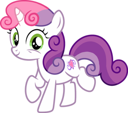 Size: 2768x2437 | Tagged: safe, artist:lizzmcclin, derpibooru import, sweetie belle (g3), pony, unicorn, g3, g4, female, filly, foal, g3 to g4, generation leap, simple background, solo, transparent background