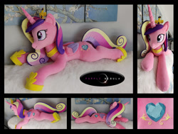 Size: 1280x966 | Tagged: safe, artist:purplenebulastudios, derpibooru import, princess cadance, pony, irl, photo, plushie, solo