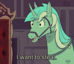 Size: 2000x1709 | Tagged: safe, artist:crystallord, lyra heartstrings, human, unicorn, banned from derpibooru, bridle, bust, female, humanized, l.u.l.s., mare, over the garden wall, solo