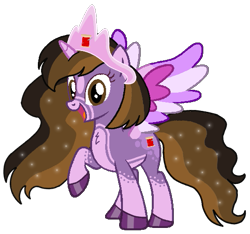 Size: 535x500 | Tagged: safe, artist:noi kincade, derpibooru import, oc, oc:princess kincade, alicorn, pony, crown, female, jewelry, regalia, solo