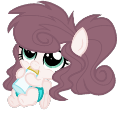 Size: 555x523 | Tagged: safe, artist:thunderspeedyt, derpibooru import, oc, oc only, oc:rasberry fluff, pegasus, pony, g4, baby, baby pony, base used, female, filly, foal, offspring, parent:pound cake, parent:princess flurry heart, parents:poundflurry, simple background, solo, transparent background