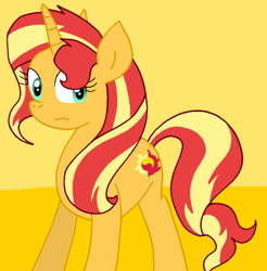 Size: 886x902 | Tagged: safe, artist:cmara, derpibooru import, sunset shimmer, pony, unicorn, g4, female, solo