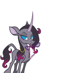 Size: 634x758 | Tagged: safe, artist:mane6, derpibooru import, oleander, classical unicorn, unicorn, them's fightin' herds, cloven hooves, community related, female, horn, leonine tail, simple background, solo, tail, transparent background, unshorn fetlocks