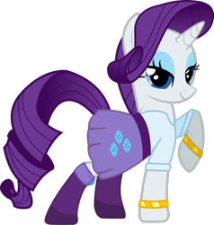 Size: 602x633 | Tagged: safe, artist:ranwere32, derpibooru import, rarity, pony, unicorn, g4, bracelet, clothes, dress, equestria girls outfit, female, jewelry, shoes, solo