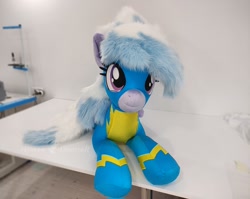 Size: 2500x1987 | Tagged: safe, artist:lanacraft, derpibooru import, cloudchaser, clothes, irl, photo, plushie, uniform, wonderbolts uniform