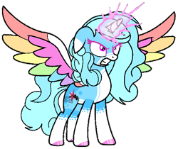 Size: 590x496 | Tagged: safe, derpibooru import, oc, oc only, oc:jemima sparkle, oc:jemimasparkle, alicorn, pony, g4, female, simple background, solo, transparent background