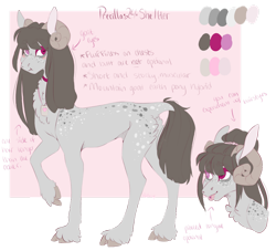 Size: 1280x1164 | Tagged: safe, artist:pixelberry, derpibooru import, oc, oc only, oc:precilla, goat, female, goat pony, solo