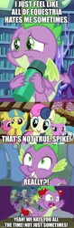 Size: 500x1520 | Tagged: safe, edit, edited screencap, screencap, spike, earth pony, pony, unicorn, curtains, dead meme, female, food, op is on drugs, op isn't even trying anymore, spikeabuse, stage, thermos, this is just sad, tomato