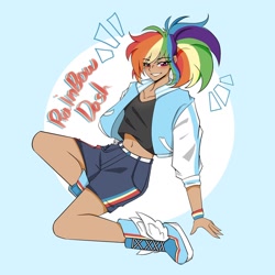 Size: 1440x1440 | Tagged: safe, artist:xram.vk, derpibooru import, rainbow dash, human, g4