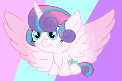 Size: 899x601 | Tagged: safe, artist:cmara, derpibooru import, princess flurry heart, alicorn, pony, g4, baby, baby pony, cute, female, filly, flurrybetes, foal, solo