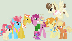Size: 1189x672 | Tagged: safe, artist:bookwormpony, derpibooru import, carrot cake, cranberry pit, cup cake, pound cake, pumpkin cake, oc, oc:angel cake, oc:fuschella fondant, oc:very merry berry tart, earth pony, pegasus, pony, unicorn, g4, base used, brother and sister, cake twins, eyes closed, family, father and child, father and daughter, father and son, female, filly, foal, fraternal twins, group, half r63 shipping, husband and wife, male, mare, married couple, mother and child, mother and daughter, mother and son, offspring, older, older cranberry pit, older pound cake, older pumpkin cake, parent and child, parent:carrot cake, parent:cranberry pit, parent:cup cake, parent:pumpkin cake, parents:carrot cup, rule 63, shipping, siblings, simple background, stallion, straight, the cakes, twins