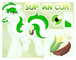 Size: 2500x2000 | Tagged: safe, artist:euspuche, derpibooru import, oc, oc only, oc:súp an cúr, earth pony, andalusia, andalusian, looking at you, male, pose, reference sheet, smiling