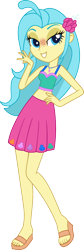 Size: 356x1056 | Tagged: safe, artist:fireluigi29, derpibooru import, edit, princess skystar, human, equestria girls, g4, my little pony: the movie, belly button, clothes, equestria girls-ified, female, freckles, hand on hip, jewelry, lipstick, midriff, necklace, simple background, skirt, solo, toeless legwear, transparent background, vector, vector edit