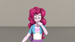 Size: 1280x720 | Tagged: safe, artist:p1p5qu34karts, derpibooru import, pinkie pie, human, equestria girls, g4, 3d, no mouth, no nose, solo