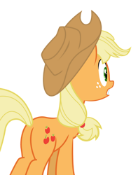 Size: 800x1014 | Tagged: safe, artist:estories, derpibooru import, applejack, earth pony, pony, applebutt, butt, plot, simple background, transparent background