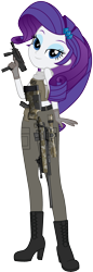 Size: 1273x3691 | Tagged: safe, artist:edy_january, artist:twilirity, derpibooru import, edit, rarity, human, equestria girls, equestria girls series, g4, armor, belly button, body armor, boots, breasts, call of duty, call of duty: warzone, clothes, denim, gloves, gun, handgun, jeans, m24a2 sws, military, pants, pistol, raritits, rifle, sa.dx45, scarf, shoes, simple background, sniper, sniper rifle, soldier, solo, special forces, steyr tmp, submachinegun, tactical vest, tanktop, task forces 141, tmp, transparent background, trigger discipline, united kingdom, vector, vector edit, vest, weapon