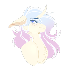 Size: 2048x2048 | Tagged: safe, artist:dejji_vuu, derpibooru import, oc, unicorn, bust, female, mare, portrait, simple background, solo, transparent background