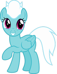 Size: 5000x6494 | Tagged: safe, artist:sollace, derpibooru exclusive, derpibooru import, fleetfoot, pegasus, pony, g4, grannies gone wild, .svg available, bipedal, cute, eyes closed, female, happy, looking back, male, open mouth, simple background, smiling, solo, spread wings, transparent background, vector, wings